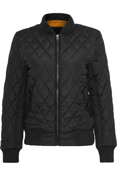 Urban Classics Damen Ladies Diamond Quilted Nylon Jacket