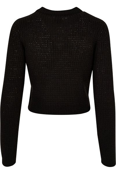Urban Classics Damen Ladies Short Waffle Sweater