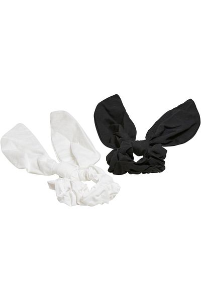 Urban Classics Accessoires Scrunchies mit XXL-Schleife 2er-Pack