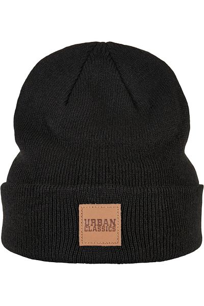 Urban Classics Damen Logopatch Beanie Kids 2er-Pack