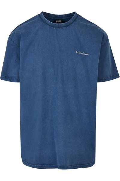 Urban Classics Übergroßes Herren-T-Shirt mit kleiner Stickerei