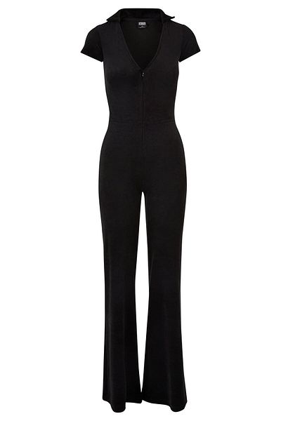 Urban Classics Damen Ladies Velvet Jumpsuit