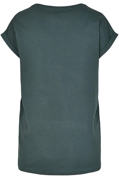 Urban Classics Damen T-Shirt mit verlängerter Schulterpartie für Damen