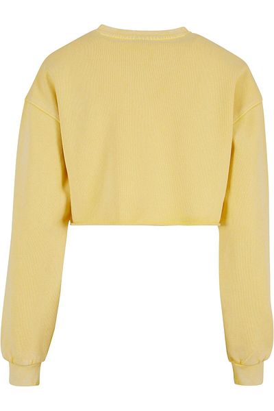 Urban Classics Damen Ladies Cropped Terry Crewneck