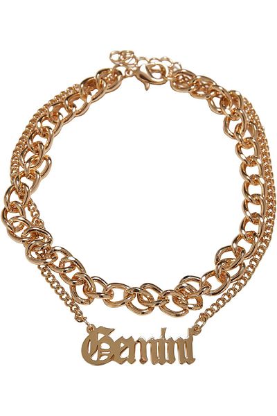 Urban Classics Accessoires Sternzeichen Goldenes Fußkettchen