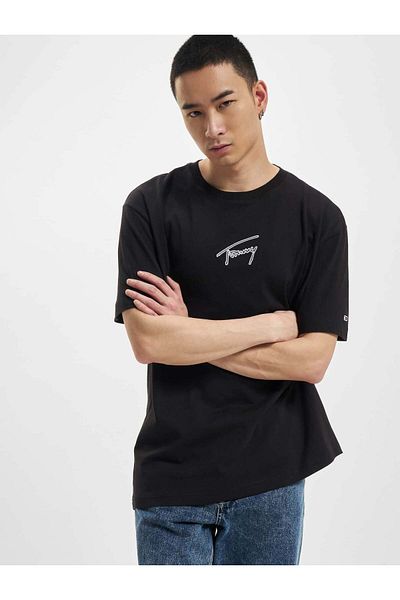 Tommy Jeans Herren Tommy Jeans Clsc Unterschrift T-Shirt