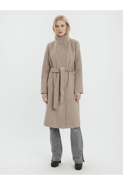 Vero Moda Mantel VMTWODOPE VERA LONG WOOL COAT GA NOOS