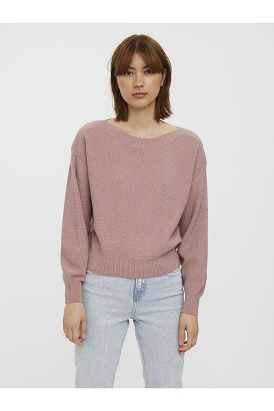 Vero Moda Strickpullover U-Boot-Ausschnitt