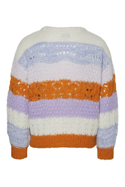 Vero Moda Girl Strickpullover VMNEWBOHO LS O-YAKA BLUZ GA BOO KIZ
