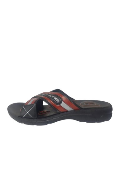 Ziley Papuci de zi cu zi unisex, negru-portocaliu, ultra-ușori zley7997