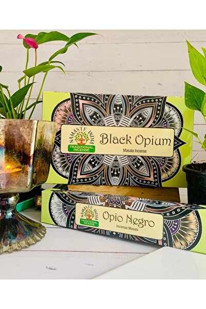 gentry Namaste İndia Black Opium Organik Çubuk Tütsü
