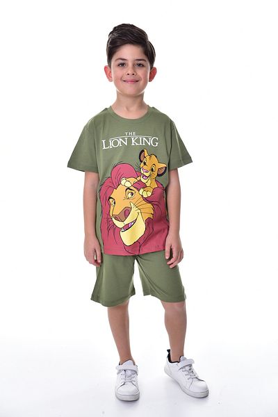 ZUZUNGA Lion King Printed 2-Piece Shorts - T-Shirt Kids Set
