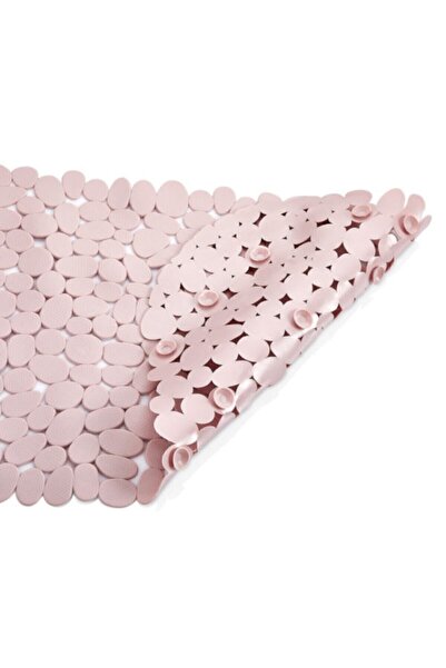 seahome Banyo Duş Ve Küvet Kaydırmazı Vantuzlu Paspas 34x68 cm PEMBE RENK