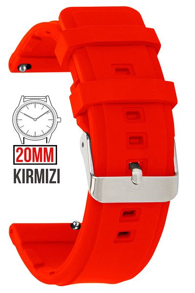 COBRA 20mm Fossil-Welder-Casio-Seiko-Omega-Armani Watch Compatible Silicone Watch Band - Mslk20