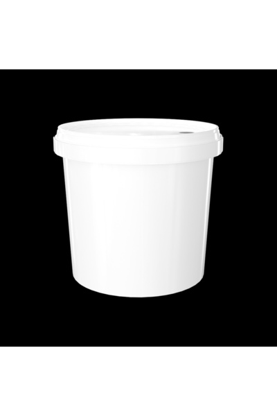 10000 ml Beyaz Yuvarlak Kova 5 ADET