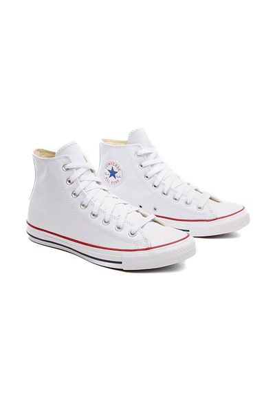 converse 132169 C Chuck Taylor All Star Δερμάτινα Λευκά Unisex Παπούτσια