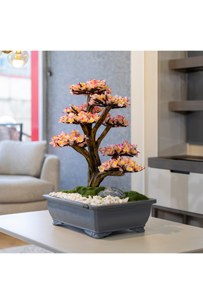 Omnia Concept Atlas Bonsai-2 Masaüstü Kullanıma Uygun Doğal Ağaç Gövdeli Yapa...