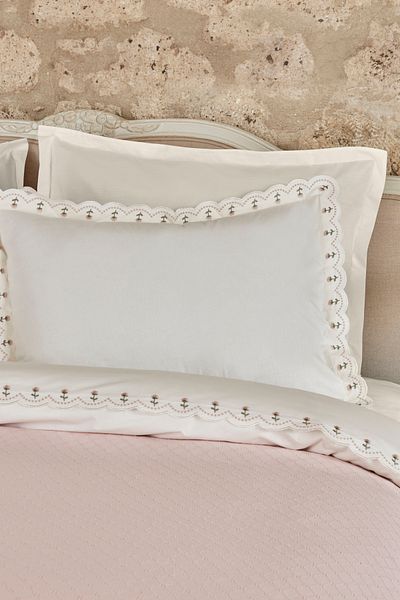 Karaca Home Lindsey Double Pique Powder