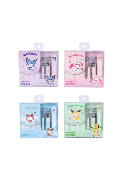 Miniso Sanrio Lisanslı Çantalı Manikür Seti
