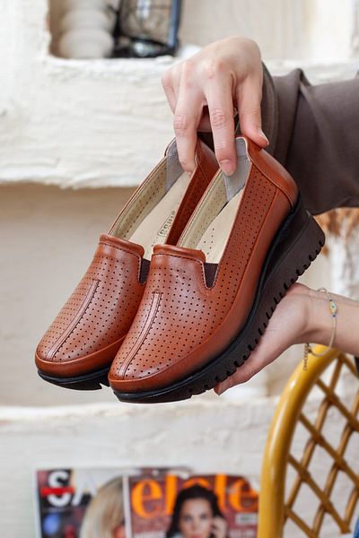 DERİMİSS Pantofi ortopedici din piele naturală foarte confortabili