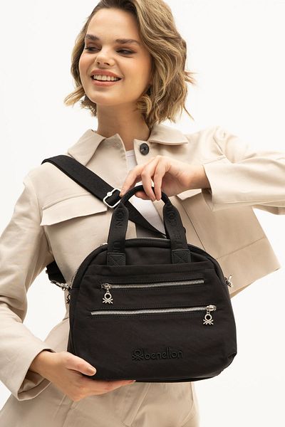 United Colors of Benetton Benetton Women's Handbag - Black BNT1184