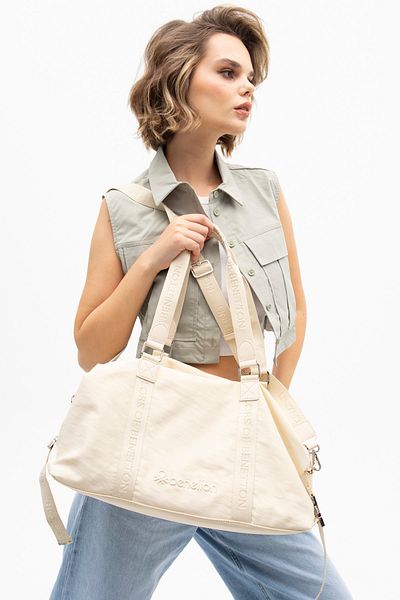 United Colors of Benetton Beneton Beige Women's Shoulder Bag - BNT1190