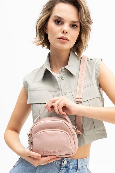 United Colors of Benetton BENETTON Women's Pink Crossbody Bag - BNT1208
