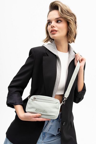 United Colors of Benetton Benetton Women's Water Green Crossbody Bag - Bnt1204