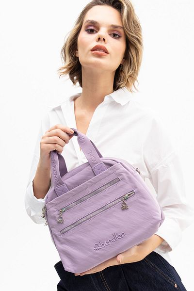United Colors of Benetton Beneton Lilac Women's Handbag - BNT1184