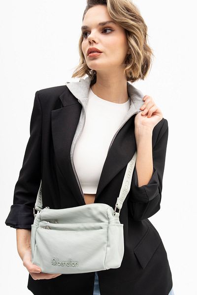 United Colors of Benetton Benetton Women's Water Green Crossbody Bag - BNT1176