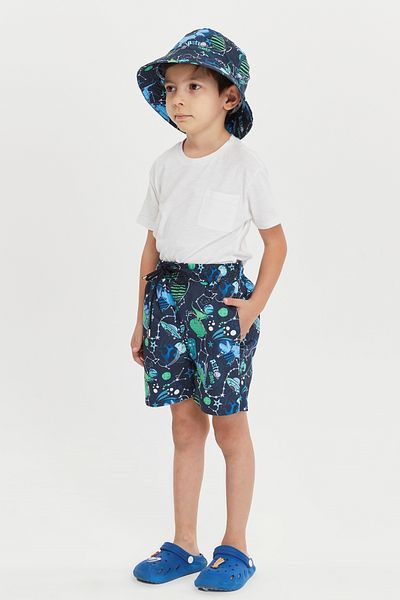 Benittokids Boy's Patterned Bucket Hat 7011