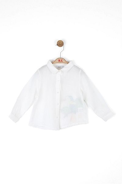 nk kids Parrot Shirt White 36604