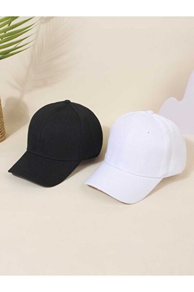 stelol Eskitme Model Yıkamalı Düz Renk Unisex Kep/şapka %100 Koton