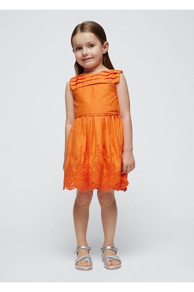 MAYORAL 03917 Model Embroidery Detailed Dress