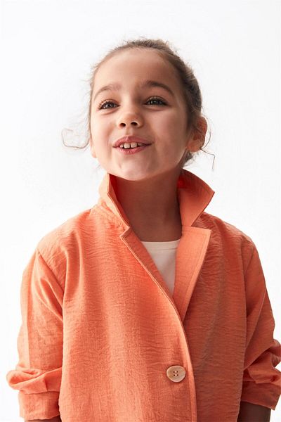 nk kids Children's Tunisia Shirt Orange 36561