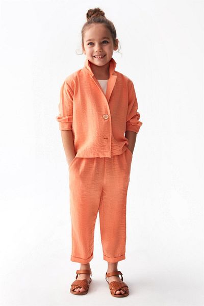 nk kids Children's Tunisia Shirt Orange 36561