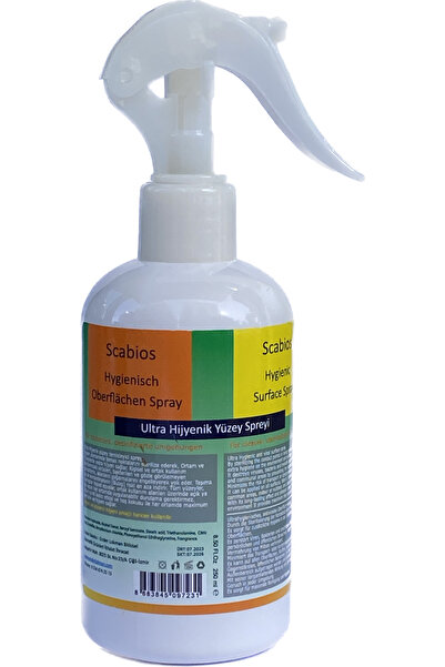 Scabios Ultra Hijyenik Yüzey Spreyi 250 ml
