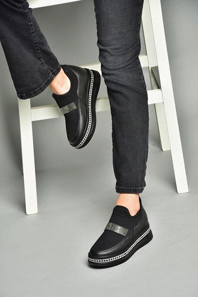 Fox Shoes S602006104 Αθλητικά πάνινα παπούτσια από μαύρο ύφασμα
