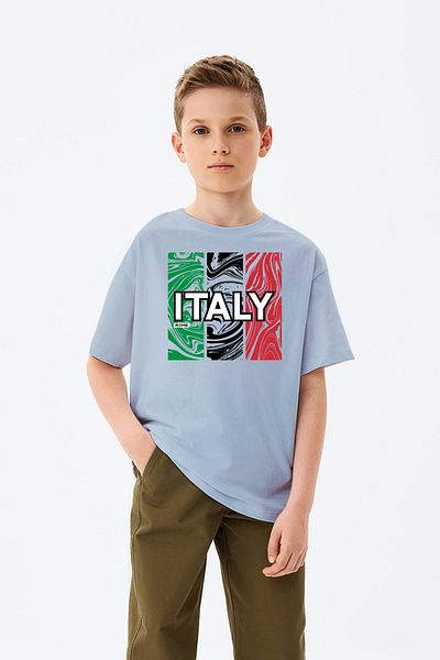 MYADA ITALIA Tricou cu imprimeu pentru baieti