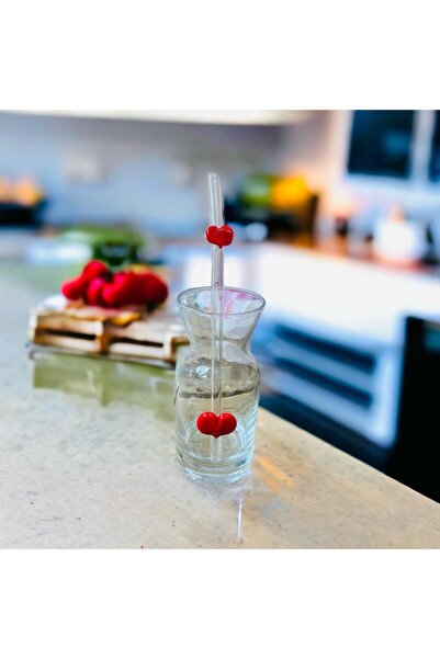 nazarboncuğu Figürlü Sunum Karafı Ve Cam Pipet Seti