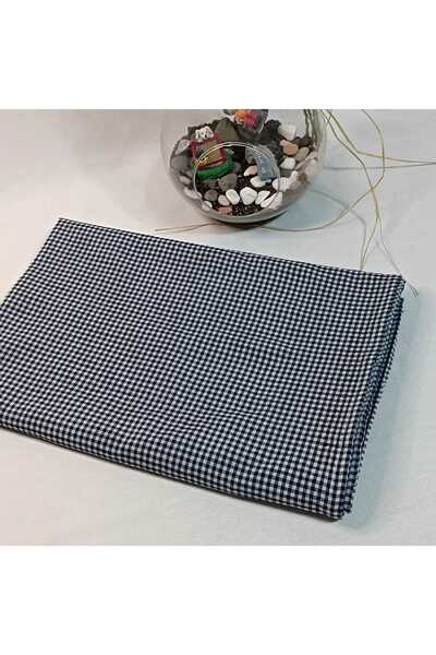 YS HOME TEKSTİL غطاء طاولة مربع باللونين الأسود والأبيض