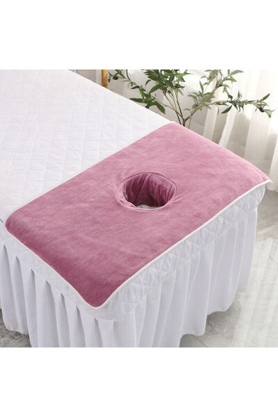 MEŞELİ TEKSTİL Спа-салон Краса Масаж Покривало для ліжка Догляд Рушник з отворами М'яка бавовна 50x80 см