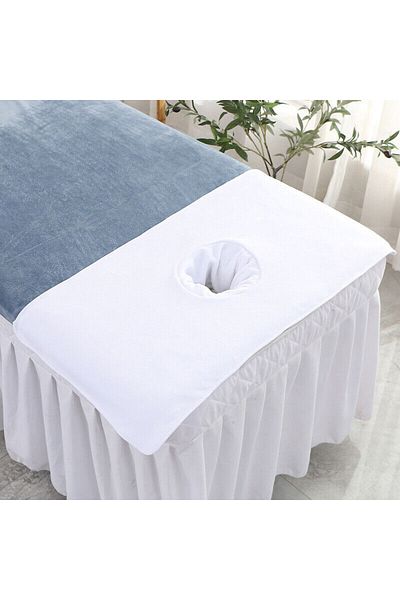 MEŞELİ TEKSTİL Spa Massage Bed Perforated Towel Soft Cotton 50X80 cm