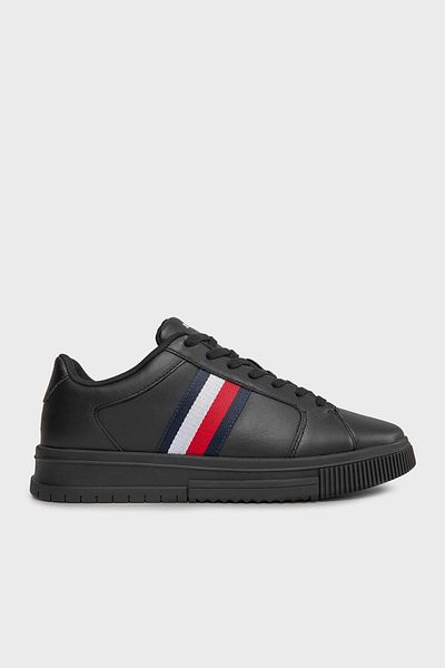 Tommy Hilfiger Leather Sneaker Shoes Men's SHOES FM0FM04895 BDS