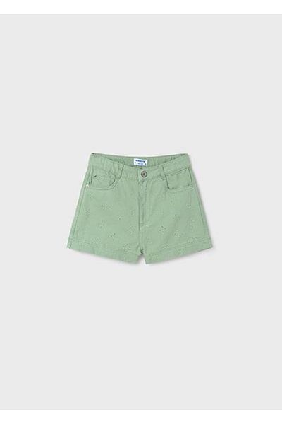MAYORAL Pantaloni scurți verzi pentru fetiță 06269-024