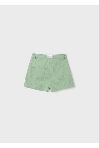 MAYORAL Pantaloni scurți verzi pentru fetiță 06269-024