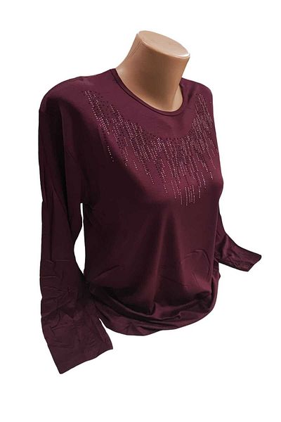 Sel Tekstil Luxury Mother Combed Cotton Blouse