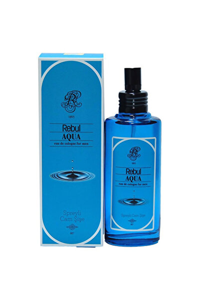 Rebul Aqua Spreyli Cam Şişe Kolonya - 100 ml
