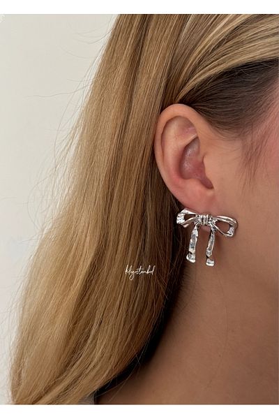 KİLİGİSTANBUL Bow Earrings