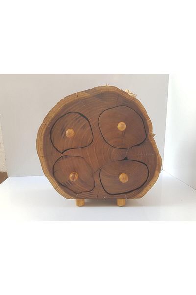 Ahşap BILLET JEWELRY BOX